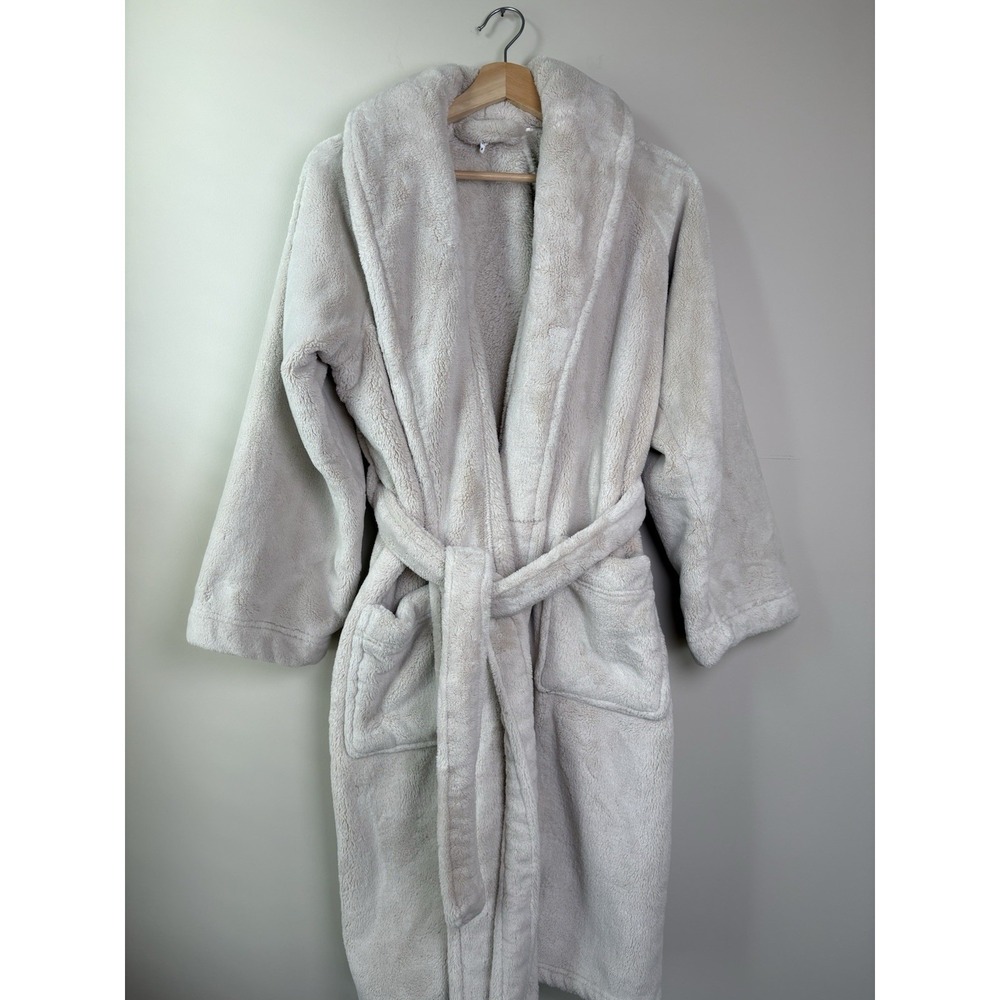 Pottery Barn Cloud Nine Robe Cozy Warm Unisex Size Small Color Oatmeal